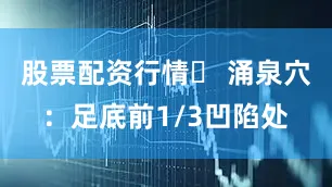 股票配资行情​ 涌泉穴：足底前1/3凹陷处