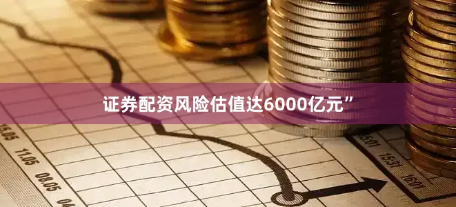 证券配资风险估值达6000亿元”
